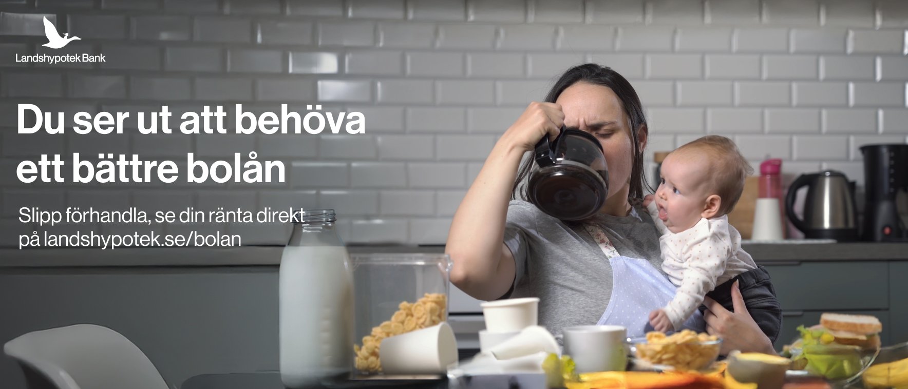 Du ser ut att behöva ett bättre bolån